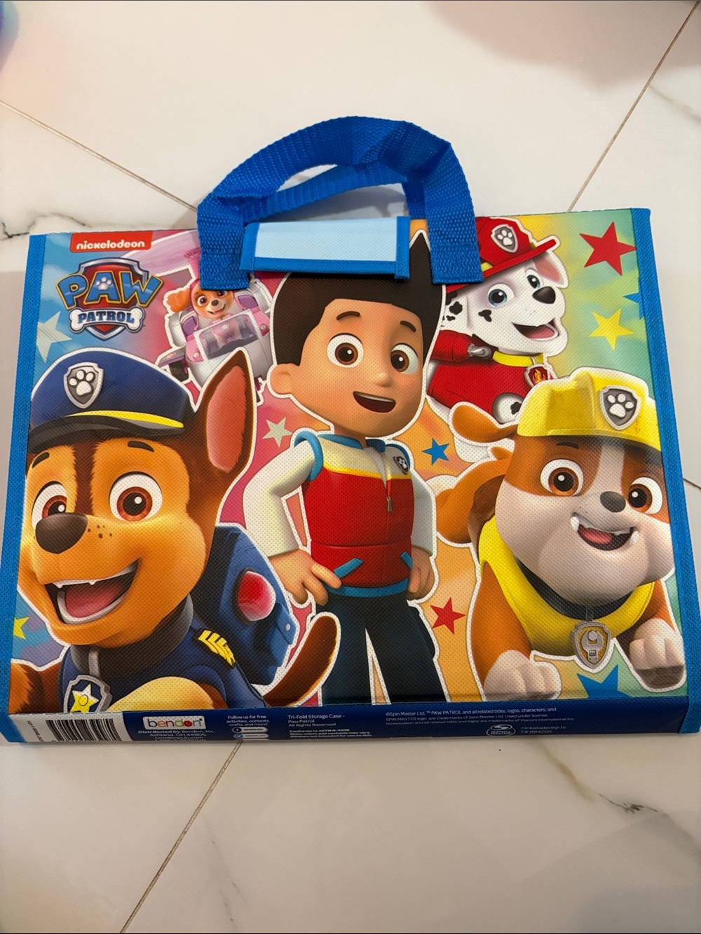 Nickelodeon Paw Patrol Activities Folder With Pockets Travel